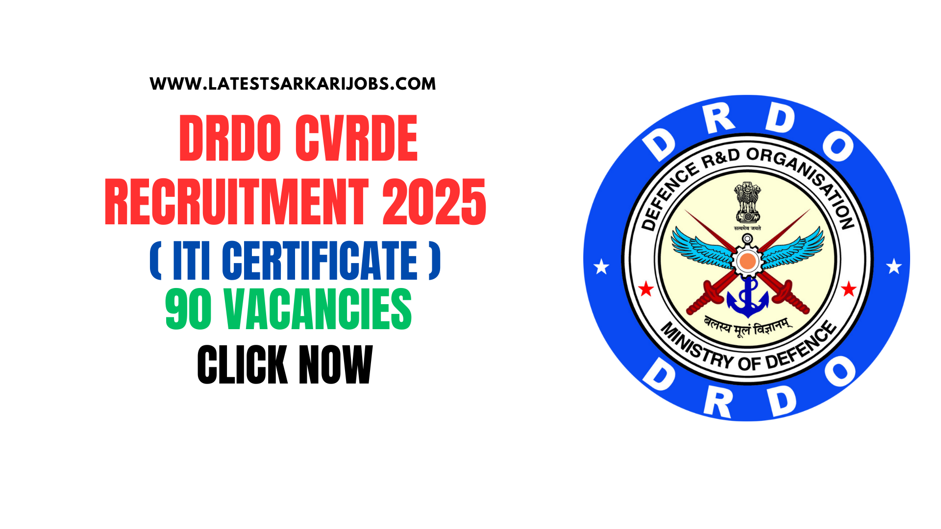 DRDO CVRDE Recruitment 2025 