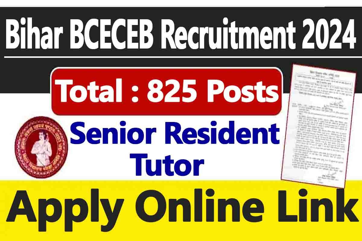 BCECEB Recruitment 2024 Notification