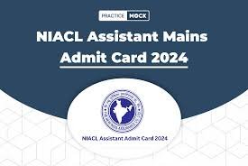 NIACL Assistant Mains Admit Card 2024