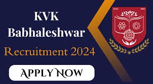 KVK Babhaleshwar Recruitment 2024