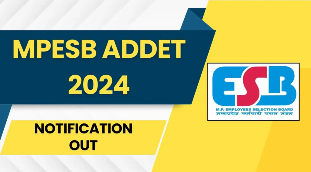 MPESB ADDET 2024