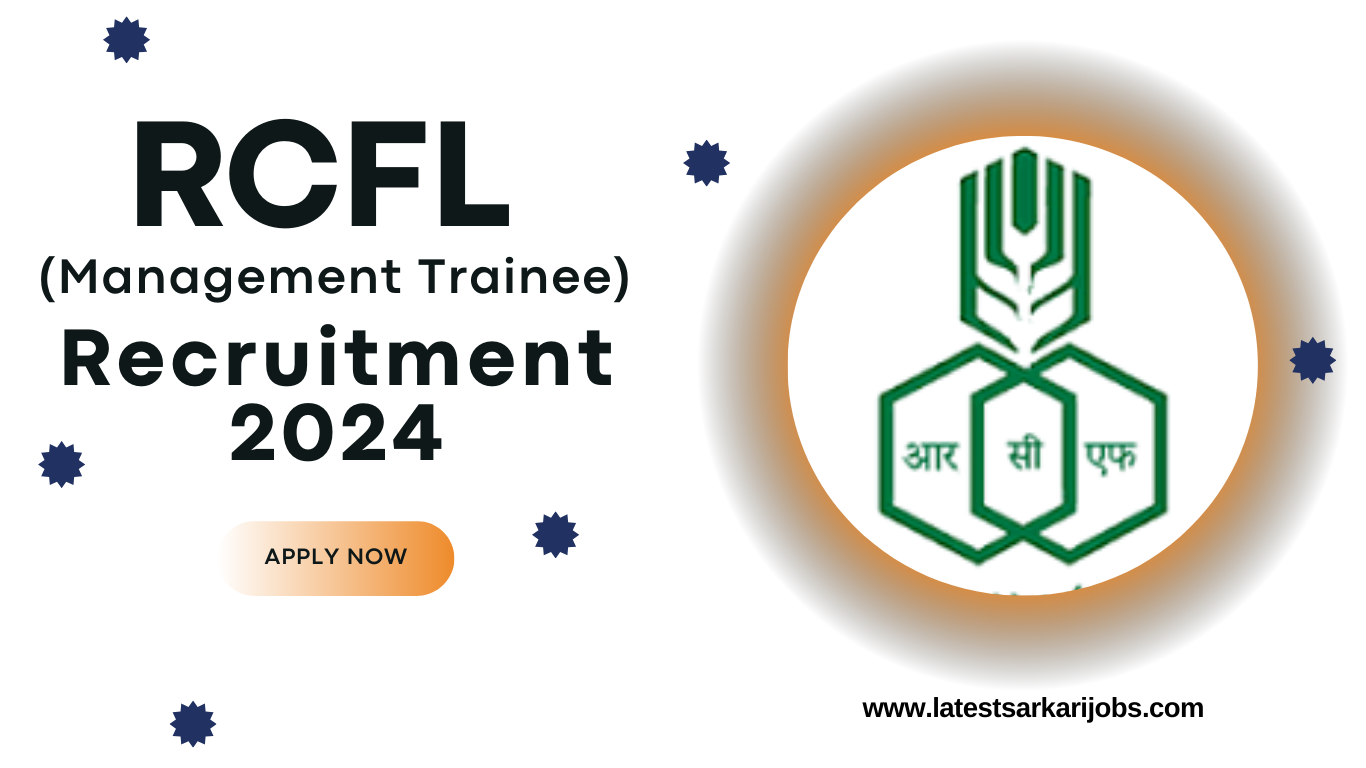 RCFL Management Trainee (MT) Recruitment 2024