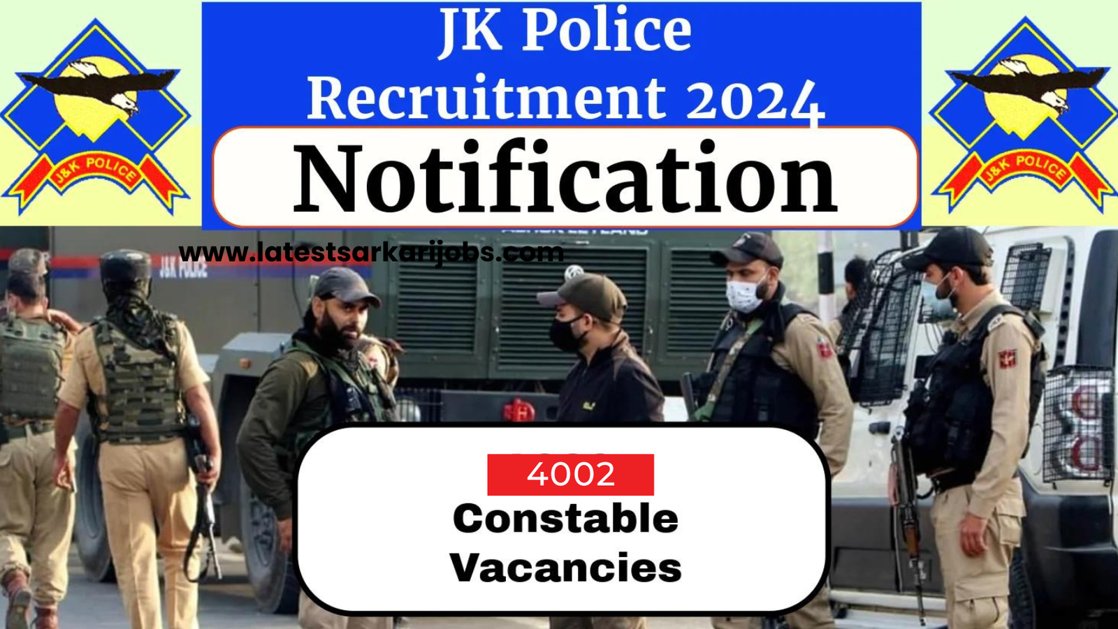 JK Police Constable Recruitment 2024