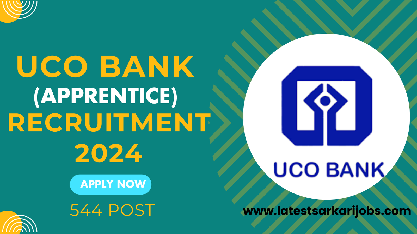 UCO Bank Apprentice Recruitment