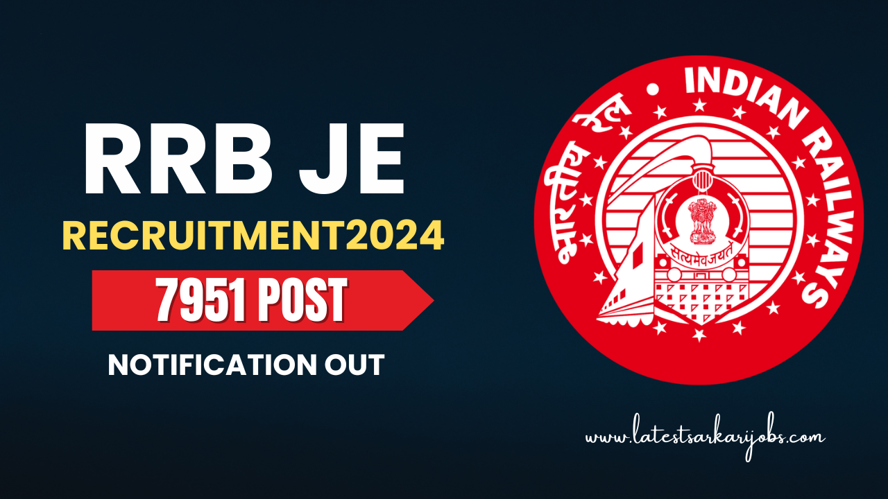 RRB JE Recruitment