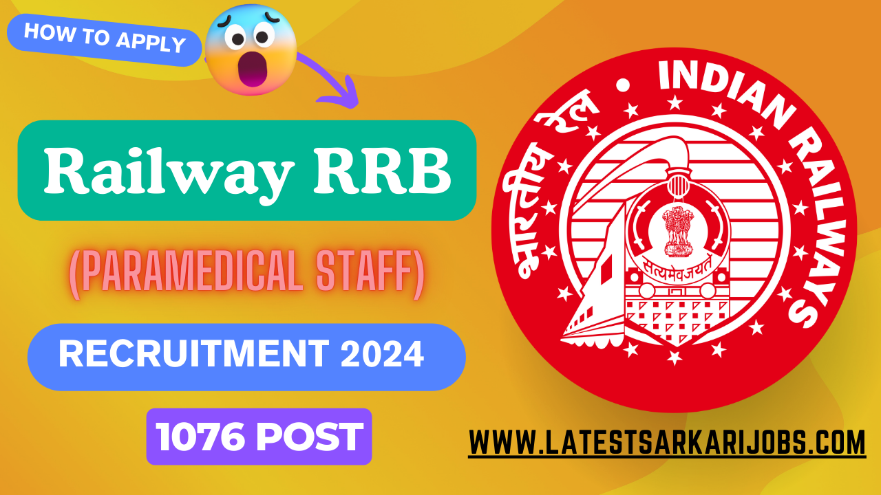 Railway RRB Paramedical Staff Recruitment