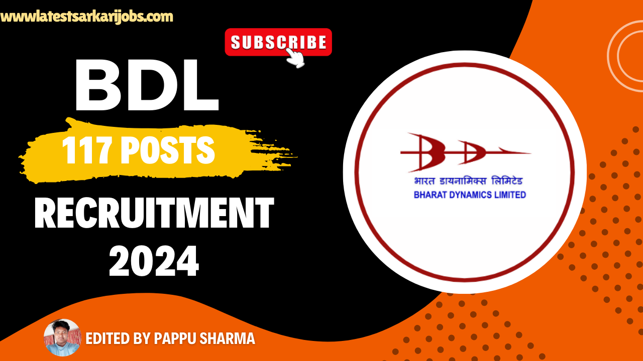 BDL Recruitment 2024