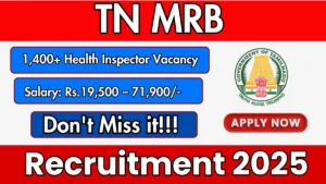 TNMRB 1429 Health Inspector Online Form