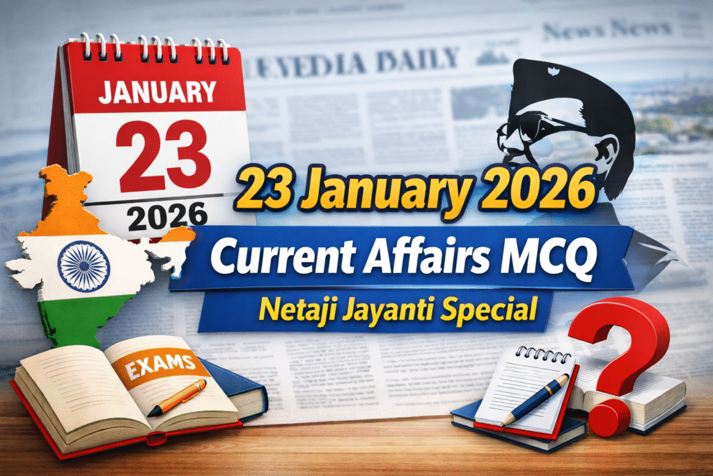 23 January 2026 Current Affairs MCQ in Bengali